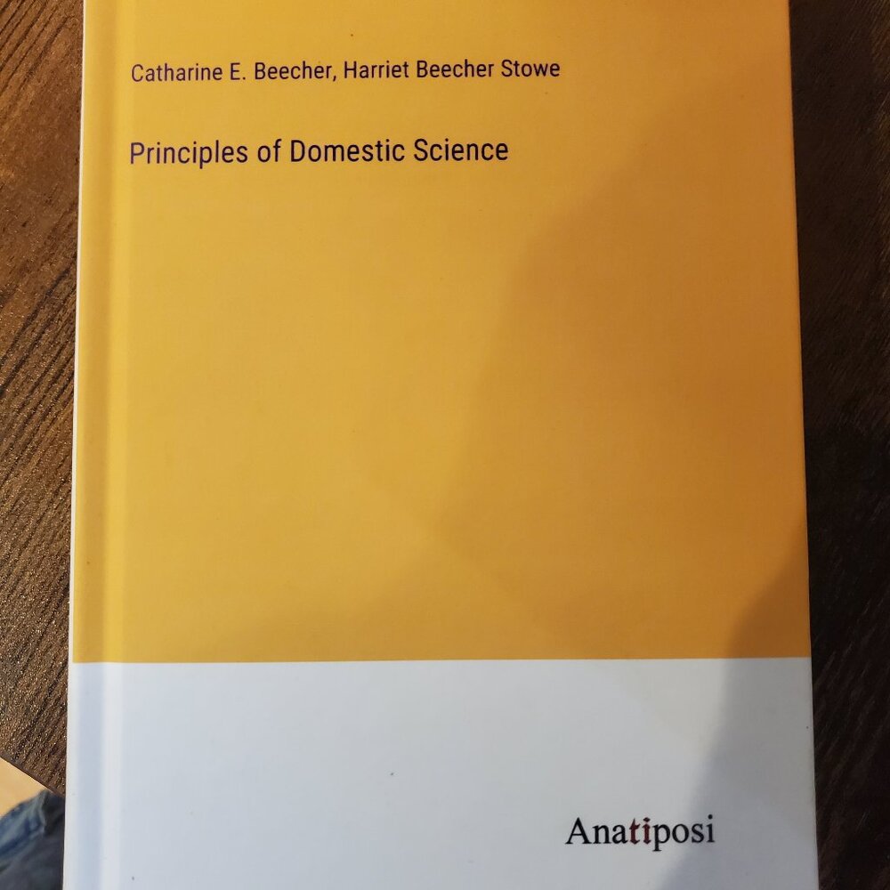 Principles of Domestic Science Hardback book Hardcover anatiposi